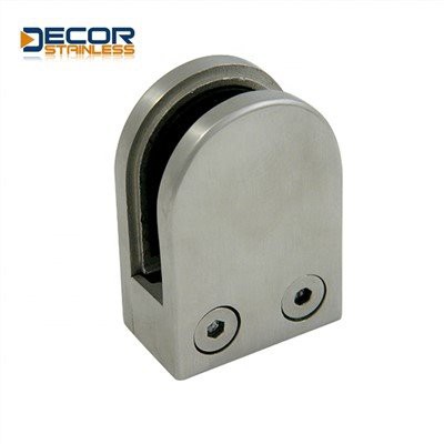 Stainless Steel D Shaped Glass Clamp
